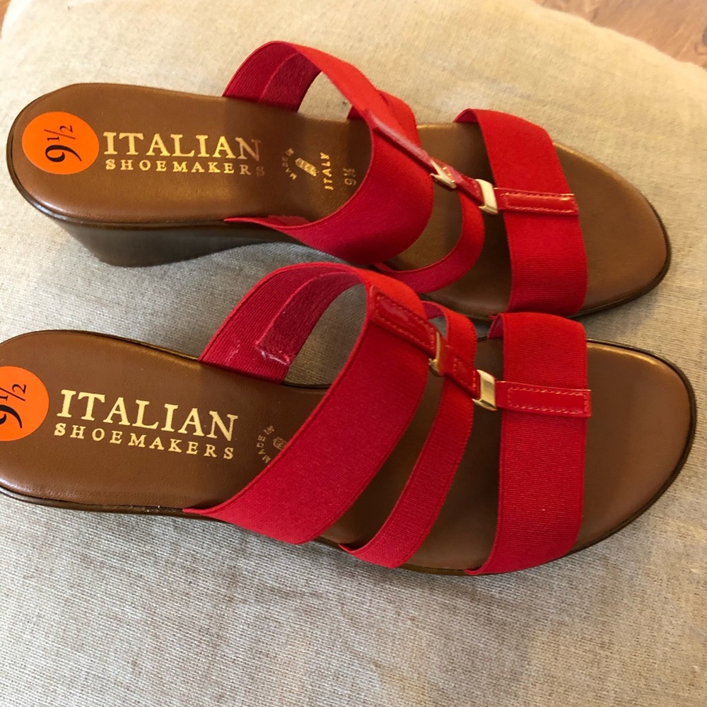 Red New Sandals